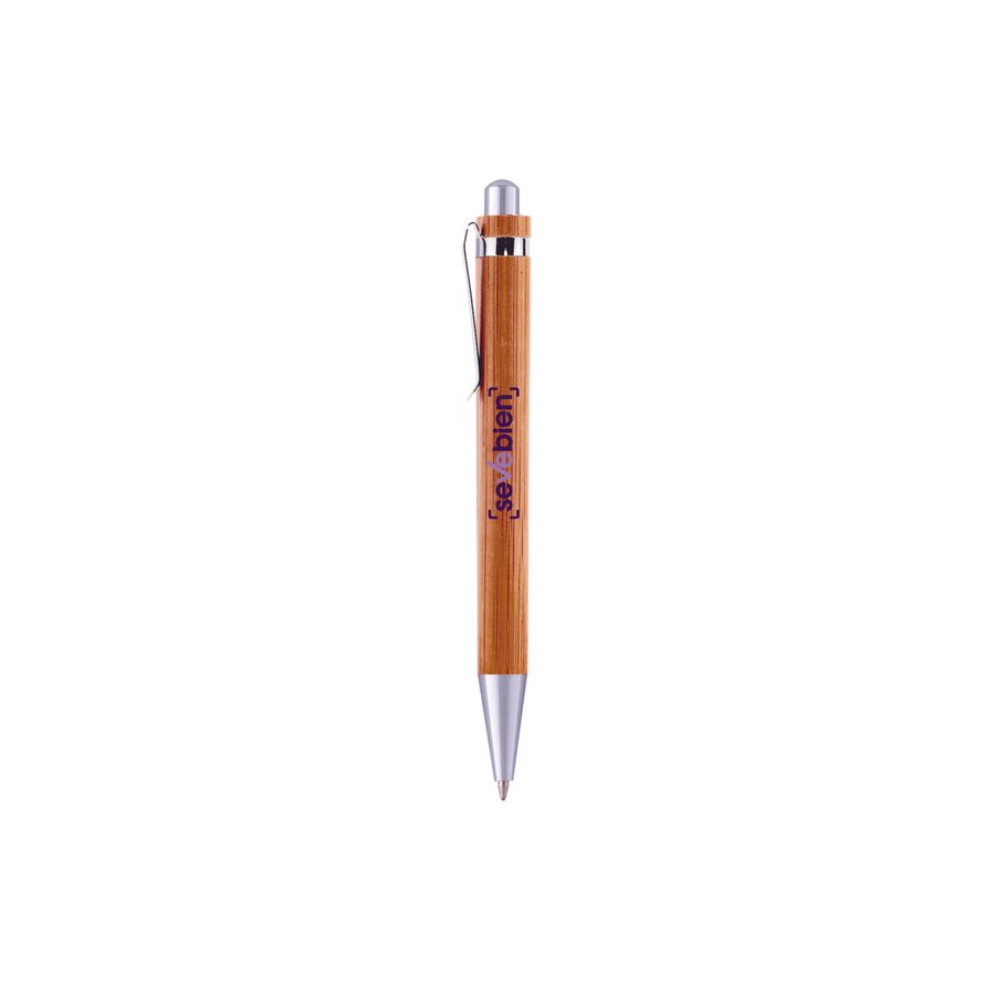 BOLÍGRAFO DE BAMBÚ "NAGANO PEN" — foto 2