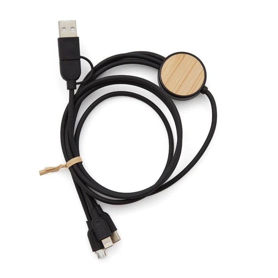 Cable 3 en 1 Bamboo — foto 4