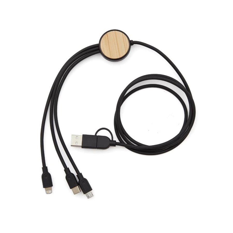Cable 3 en 1 Bamboo — foto 6