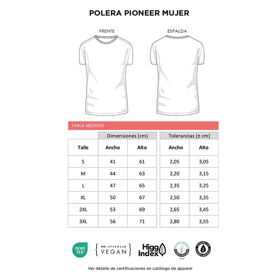 Polera Pioneer Mujer — foto 2