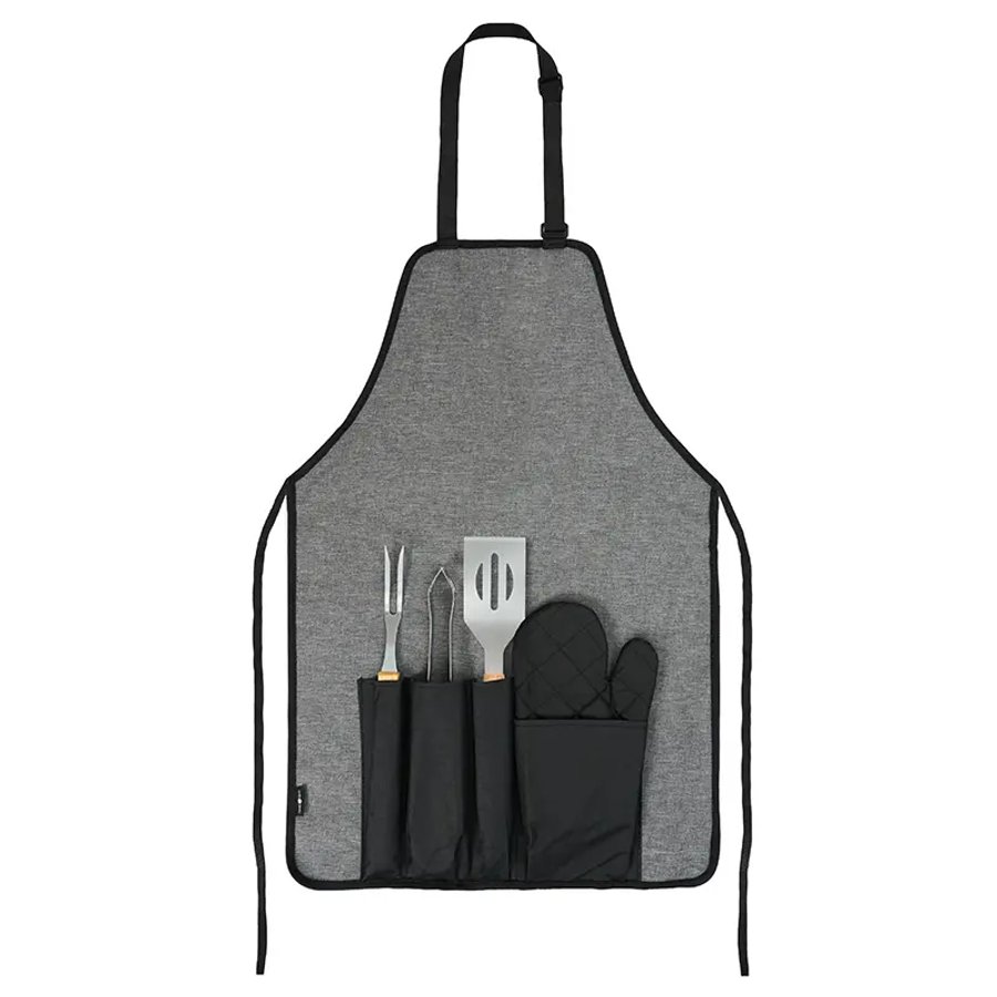 Set BBQ Delantal Grill — foto 6